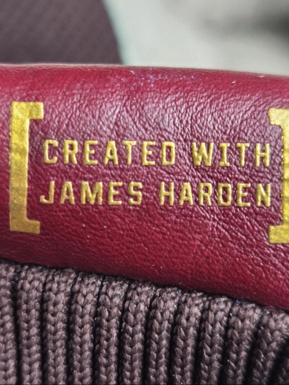 Adidas Harden LS 2 Lace CG6277 Maroon Leather Basketball Shoes Men's Size 10 - Picture 5 of 7